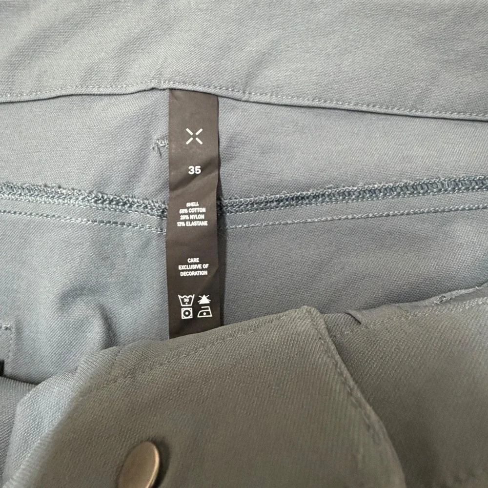 Ten Thousand Mens Tactical Utility Performance Pants 40x31 Grey Stretch Golf